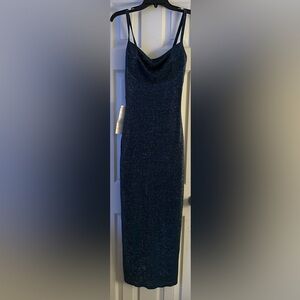 Gantos Metallic Green Dress
